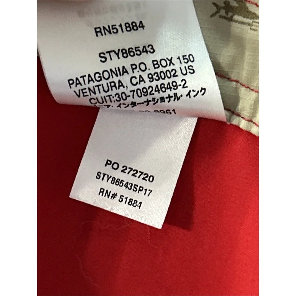 Patagonia excellent no